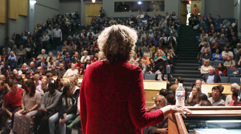 Packed house, and then some